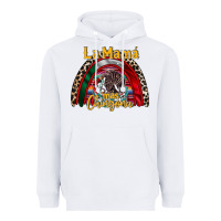 White la mama mas chingona Heavyweight Hoodie - RacoonDesign