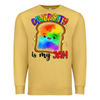 Antique Gold diversity is my jam Premium Sweatshirt - Artiststas