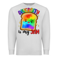 Dove Grey diversity is my jam Premium Sweatshirt - Artiststas