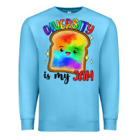 Ocean Blue diversity is my jam Premium Sweatshirt - Artiststas