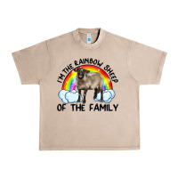 French Oak i'm the rainbow sheep of the family suffolk sheep black face sheep Urban Heavy Tee - Artiststas