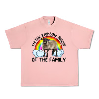 Salmon i'm the rainbow sheep of the family suffolk sheep black face sheep Urban Heavy Tee - Artiststas