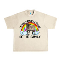 Sandshell i'm the rainbow sheep of the family suffolk sheep black face sheep Urban Heavy Tee - Artiststas