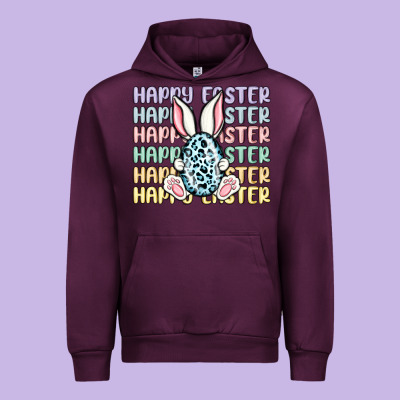 Happy Easter Urban Hoodie Designed By Maliassmallbusiness