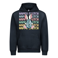 Navy happy easter Urban Hoodie - MaliasSmallBusiness