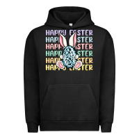 Pigment Black happy easter Urban Hoodie - MaliasSmallBusiness
