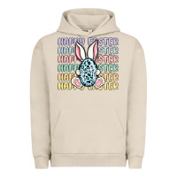 Pigment French Oak happy easter Urban Hoodie - MaliasSmallBusiness