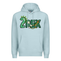 Blue Mist two rex Premium Hoodie - MaliasSmallBusiness