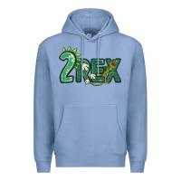 Colony Blue two rex Premium Hoodie - MaliasSmallBusiness