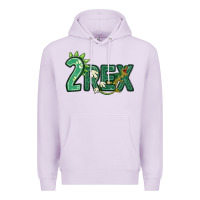 Lilac two rex Premium Hoodie - MaliasSmallBusiness