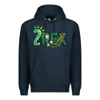 Navy two rex Premium Hoodie - MaliasSmallBusiness