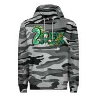 Slate Camo two rex Premium Hoodie - MaliasSmallBusiness