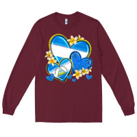 Nicaragua Hearts Long Sleeve Tee | Teevron