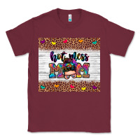 Burgundy hot mess mom Classic Tee - Zillion Design Studio