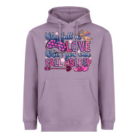 Lavender why fall in love when you can fall asleep Heavyweight Hoodie - OliviaCreatesArt