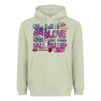 Matcha why fall in love when you can fall asleep Heavyweight Hoodie - OliviaCreatesArt