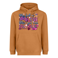 Meerkat why fall in love when you can fall asleep Heavyweight Hoodie - OliviaCreatesArt