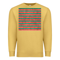 Antique Gold christmas stripes seamless pattern Premium Sweatshirt - BundleAndBundleShop