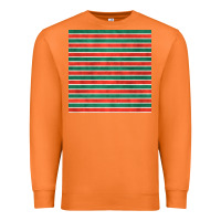 Carrot christmas stripes seamless pattern Premium Sweatshirt - BundleAndBundleShop