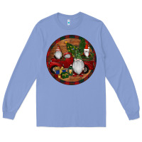 Colony Blue Gnome Truck Christmas Long Sleeve Tee - RanaPortraitStore