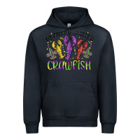 Navy my favorite season is crawfish Urban Hoodie - MaliasSmallBusiness
