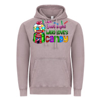 Vintage Zinc just a girl who loves candy Vintage Hoodie - AdoDesignShop