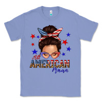 All American Mama Messy Bun Classic Tee | Teevron