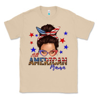 Mushroom all american mama messy bun Classic Tee - texasbilliewilder