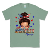 Sage all american mama messy bun Classic Tee - texasbilliewilder
