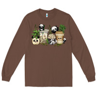 Chestnut panda coffee cups Long Sleeve Tee - texasbilliewilder