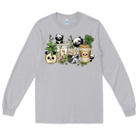Moon Dust panda coffee cups Long Sleeve Tee - texasbilliewilder