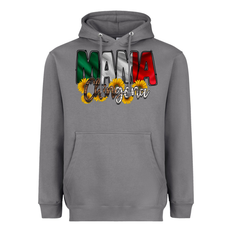 Mama Chingona Heavyweight Hoodie by RacoonDesign | Teevron