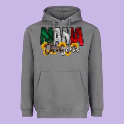 Mama Chingona Heavyweight Hoodie Designed By Racoondesign