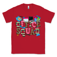 Red office squad Classic Tee - Zillion Design Studio