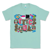Seafoam office squad Classic Tee - Zillion Design Studio