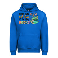 Cobalt there is no such thing as too many books Urban Hoodie - MaliasSmallBusiness