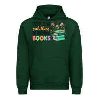 Forest Green there is no such thing as too many books Urban Hoodie - MaliasSmallBusiness