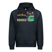 Navy there is no such thing as too many books Urban Hoodie - MaliasSmallBusiness