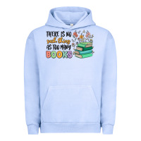 Pigment Grape Ice there is no such thing as too many books Urban Hoodie - MaliasSmallBusiness