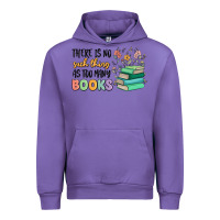 Tulip there is no such thing as too many books Urban Hoodie - MaliasSmallBusiness