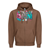 Chestnut lpn Zipper Hoodie - texasbilliewilder