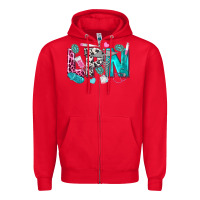 Red lpn Zipper Hoodie - texasbilliewilder