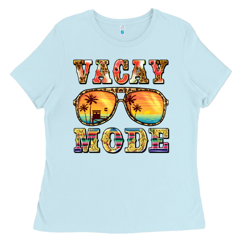 Vacay Mode Ladies Tee by BarkalooDesign | Teevron