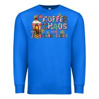 True Royal coffee chaos and candy canes Premium Sweatshirt - AdoDesignShop