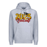 Heather Grey 2025 graduate Premium Hoodie - MaliasSmallBusiness