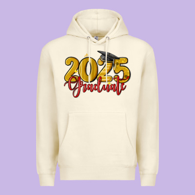 2025 Graduate Premium Hoodie Designed By Maliassmallbusiness
