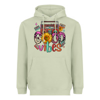 Matcha good vibes cassette boombox Heavyweight Hoodie - FaDigitalArtStudio