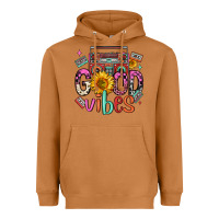 Meerkat good vibes cassette boombox Heavyweight Hoodie - FaDigitalArtStudio