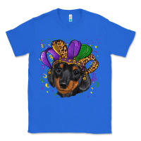 True Royal mardi gras hat dachshund puppy Classic Tee - RanaPortraitStore