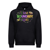 Black ı have boundary ıssues Urban Hoodie - MaliasSmallBusiness